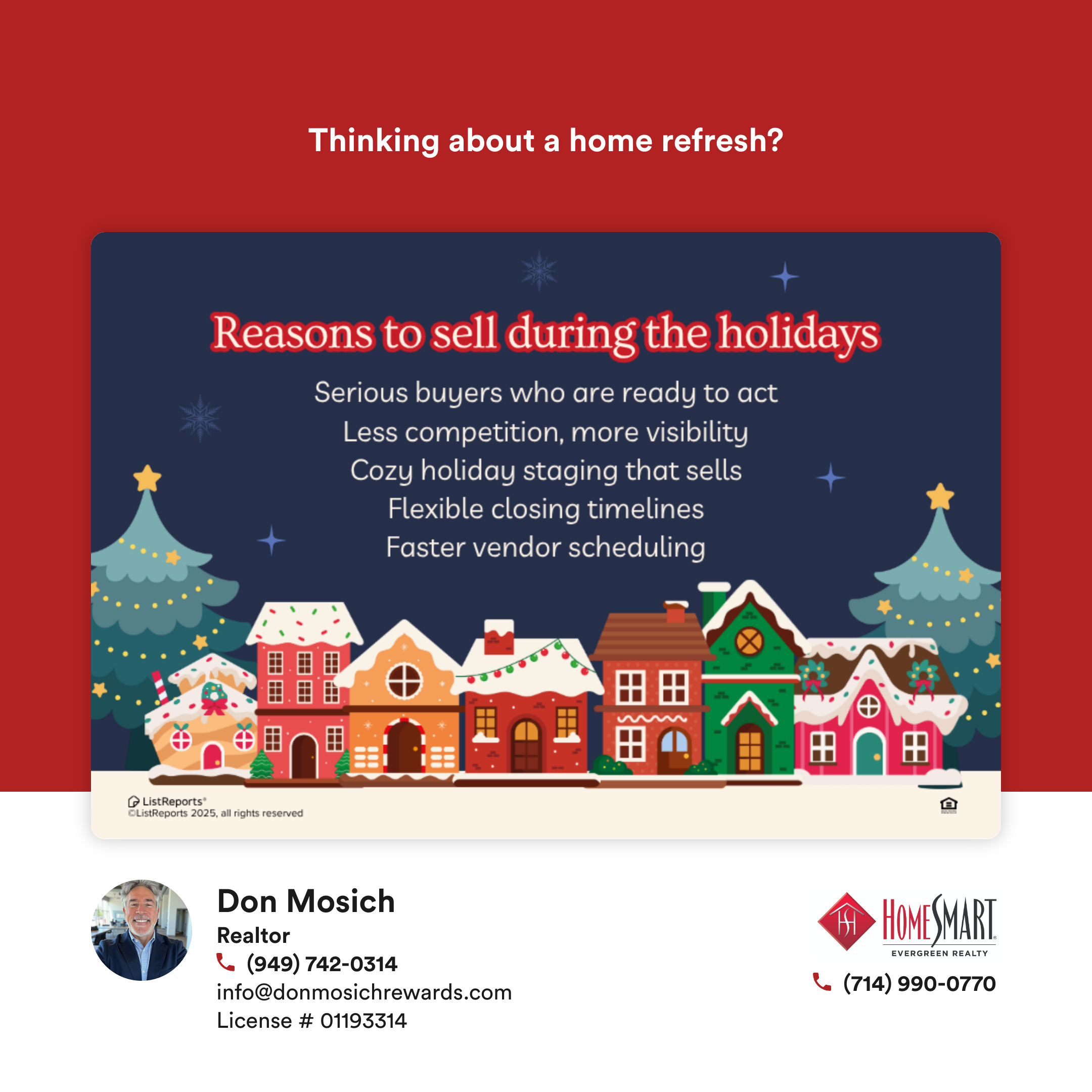 Should You Sell Your Home During the Holidays? Here’s What to Know.